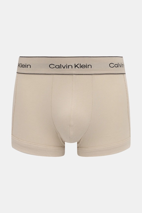 Calvin Klein Underwear boxerky pánske bavlnené s elastanom 3-pack LV00NB4446 béžová AW25