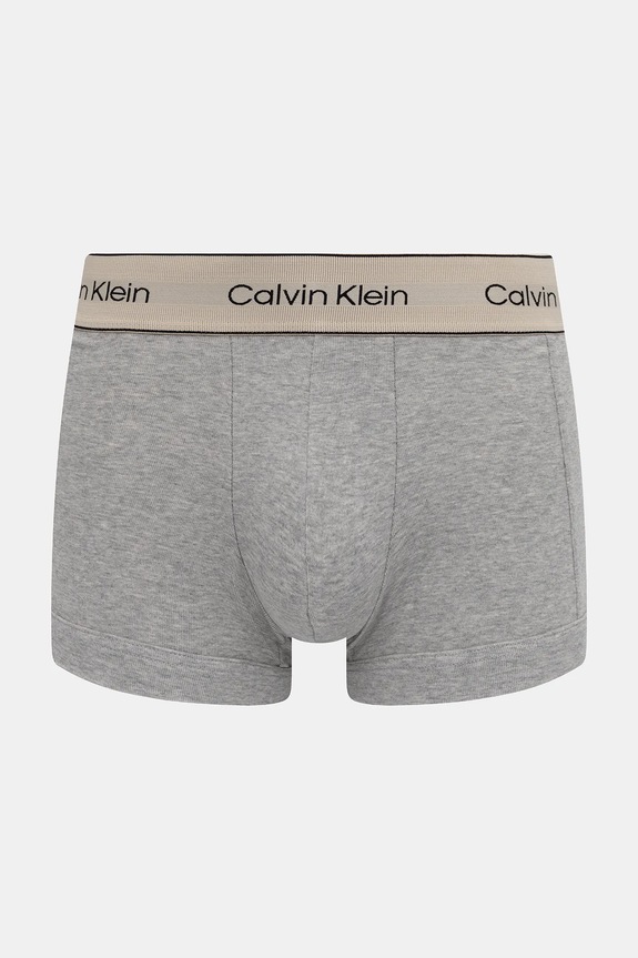 Oblečenie Calvin Klein Underwear boxerky pánske bavlnené s elastanom 3-pack LV00NB4446 béžová