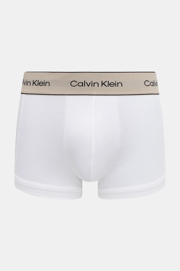 Calvin Klein Underwear boxerky pánske bavlnené s elastanom 3-pack béžová LV00NB4446