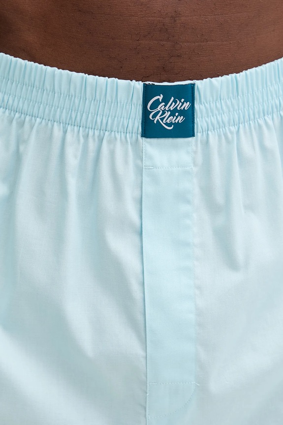 Calvin Klein Underwear bokserki bawełniane niebieski LV00NB4489