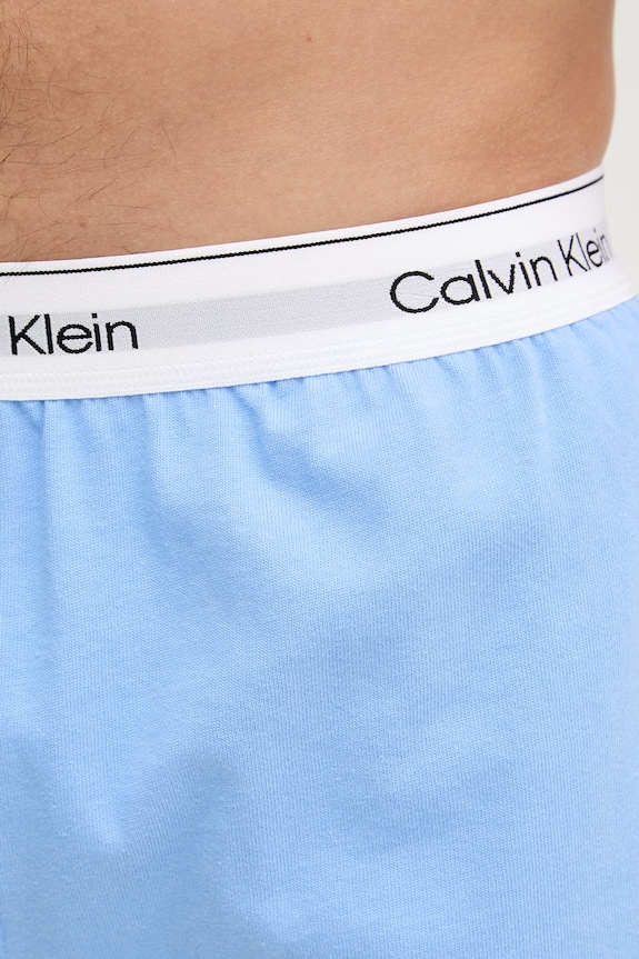 Calvin Klein Underwear piżama dwuczęściowa męska bawełniana LV00NM2949 niebieski