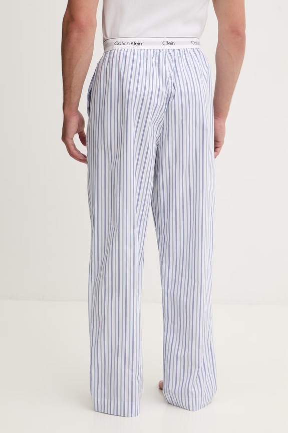 Ruházat Calvin Klein Underwear pizsama alsó férfi pamut LV00NM2830 kék