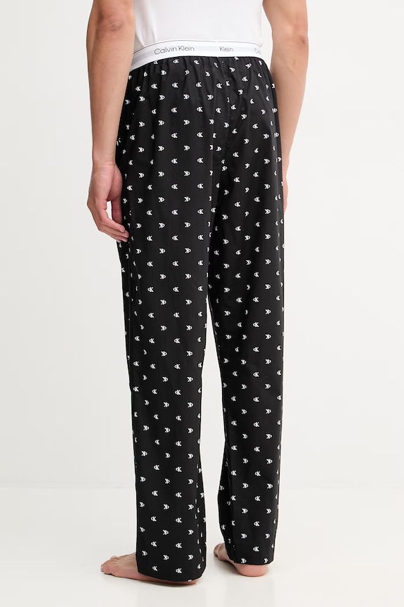 Calvin Klein Underwear pyžamové nohavice pánske bavlnené LV00NM2830 čierna SS26