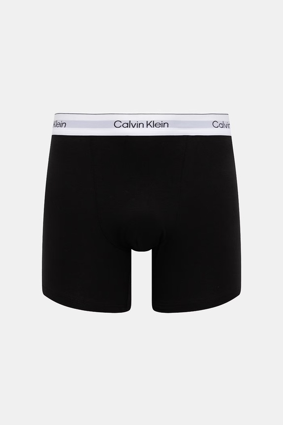 Calvin Klein Underwear boxerky pánske bavlnené s elastanom 5-pak LV00NB4437 čierna SS26