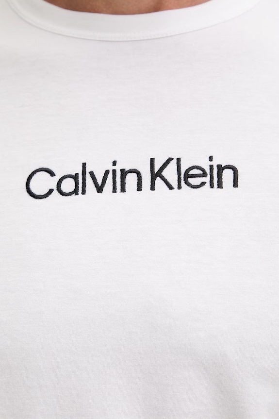 Calvin Klein Underwear pyžamo pánské bavlněné LV00NM2906 bílá
