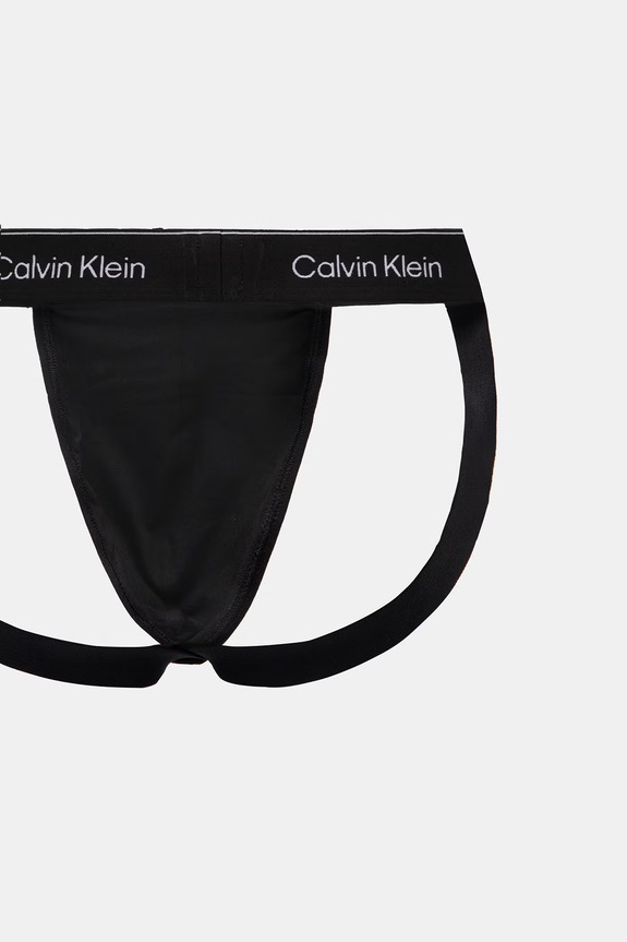 Calvin Klein Underwear jockstrapy męskie bawełniane z elastanem 3-pack LV00NB4382