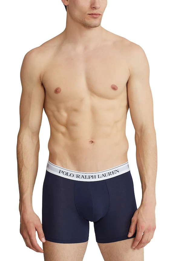 Polo Ralph Lauren μποξεράκι Ανδρικό βαμβακερό με ελαστάν 3-pack 714830300 σκούρο μπλε SS26