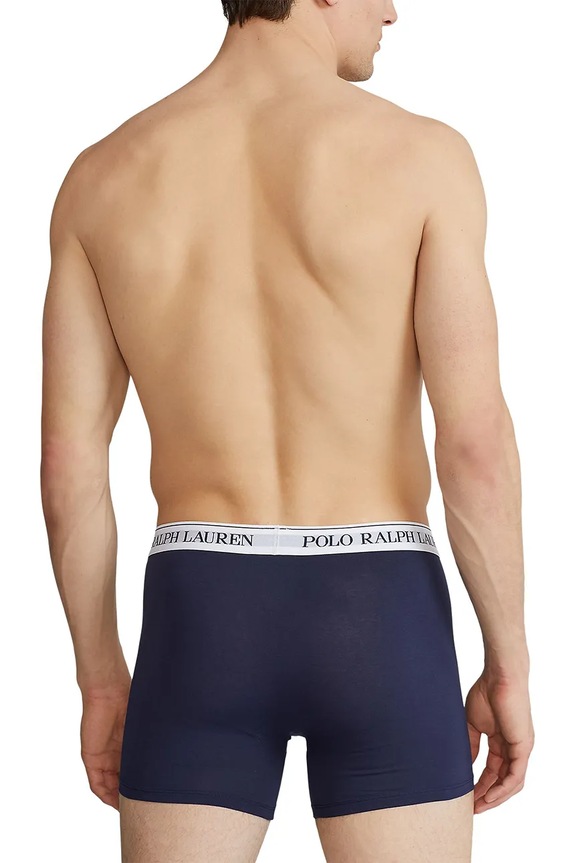 Polo Ralph Lauren μποξεράκι Ανδρικό βαμβακερό με ελαστάν 3-pack σκούρο μπλε 714830300