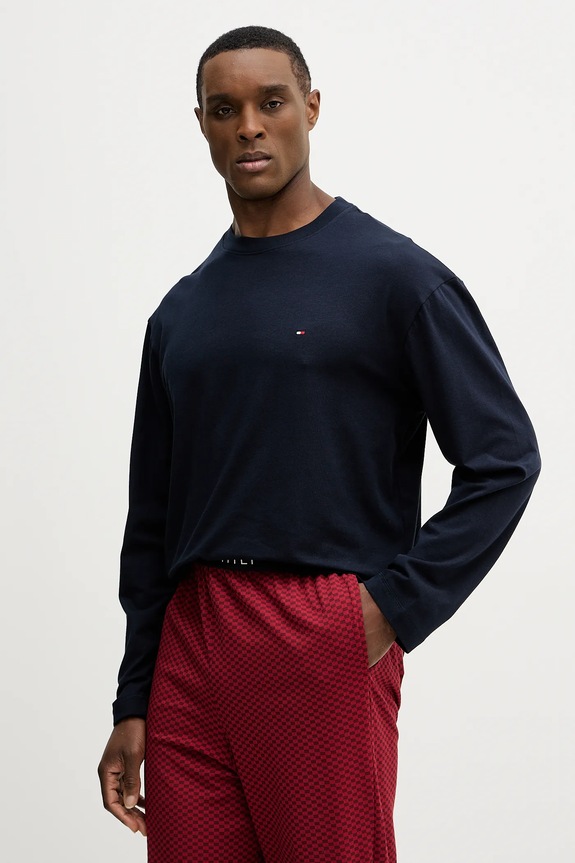 Πιτζάμα Tommy Hilfiger UM0UM03698 σκούρο μπλε AW25