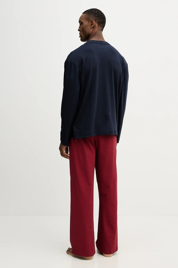 Πιτζάμα Tommy Hilfiger σκούρο μπλε UM0UM03698