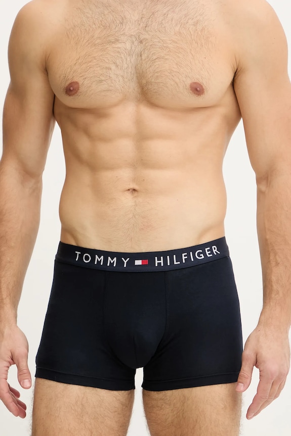 Pyžamový komplet Tommy Hilfiger zelená UM0UM03036