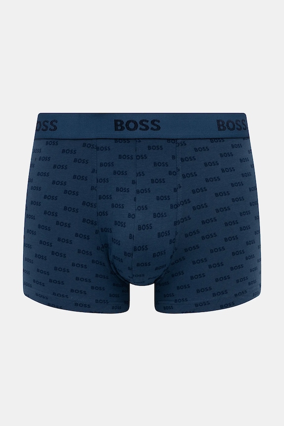 Oblečenie Boxerky BOSS 3-pak Trunk 3P 2 Design G 50546765 tmavomodrá