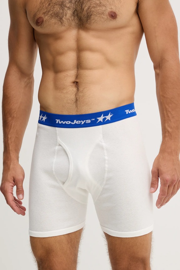Twojeys boxer in cotone pacco da 2 226519004 nero AW25