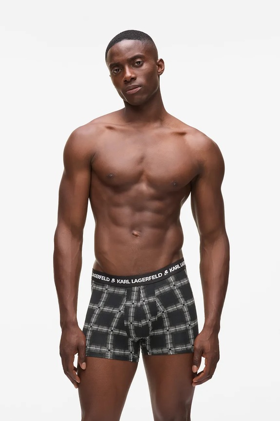 Karl Lagerfeld boxer pacco da 3 A4M47002 nero AW25