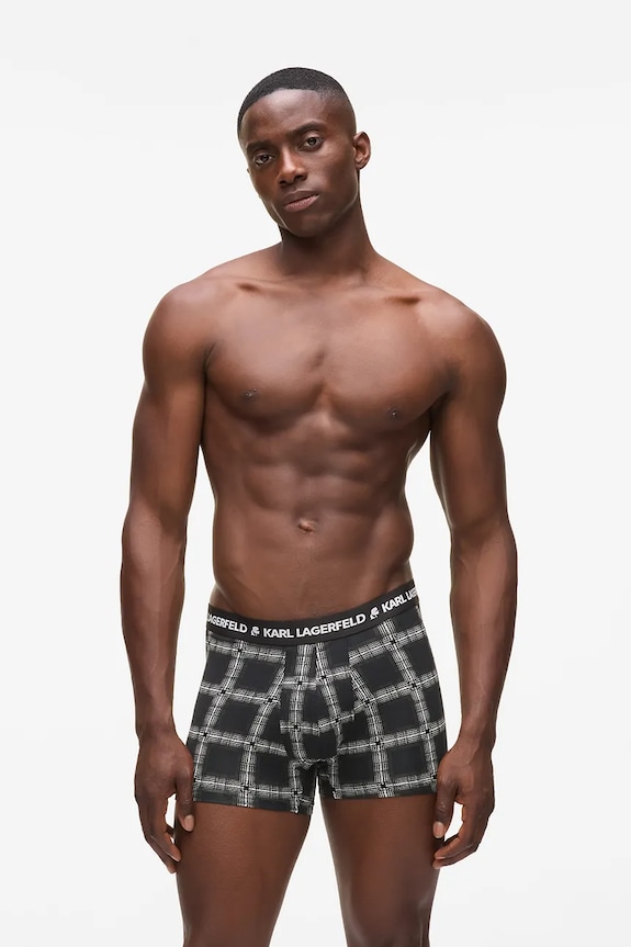Karl Lagerfeld boxer pacco da 3 A4M47002 nero AW25