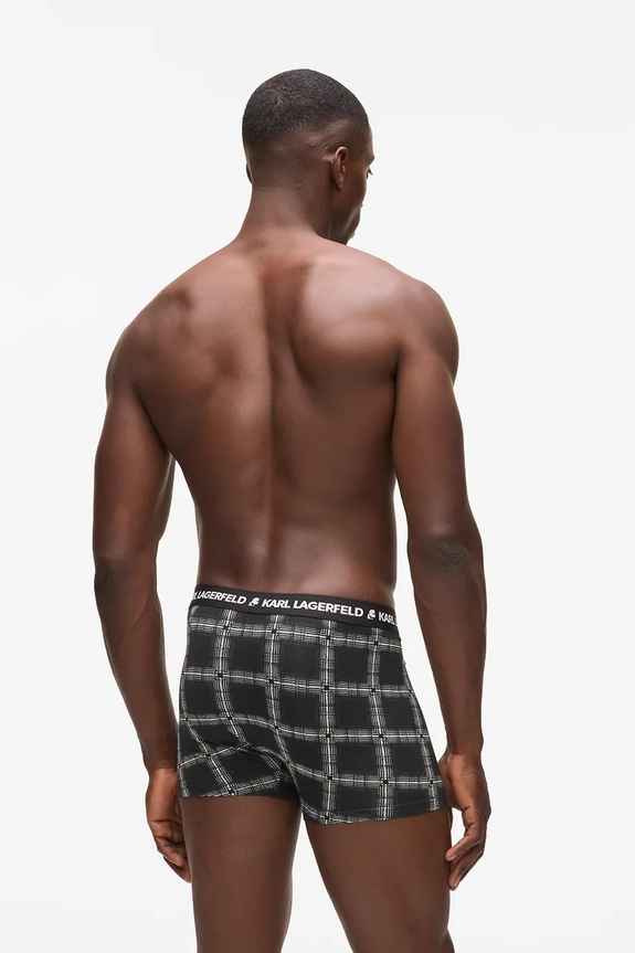 Abbigliamento Karl Lagerfeld boxer pacco da 3 A4M47002 nero