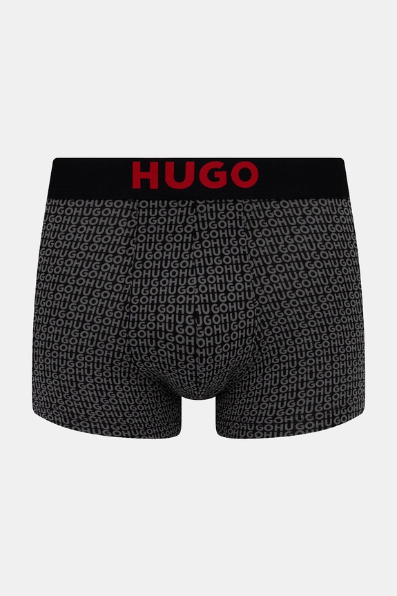 Oblečenie Boxerky HUGO 3-pak TRUNK TRIPLET GIFT 50549140 čierna