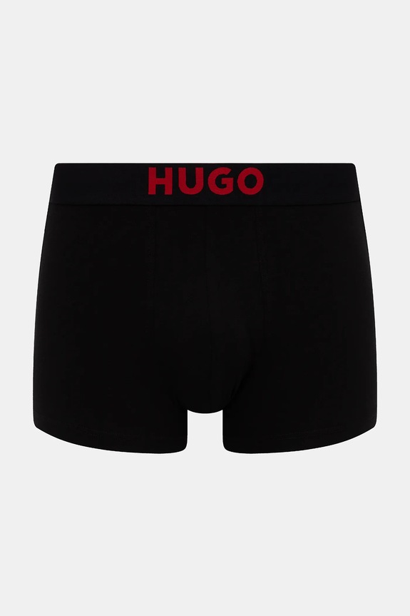 Boxerky HUGO 3-pak TRUNK TRIPLET GIFT čierna 50549140