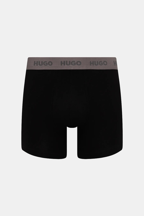 Îmbrăcăminte HUGO boxeri 3-pack BOXERBR TRIPLET GIFT 50549177 negru