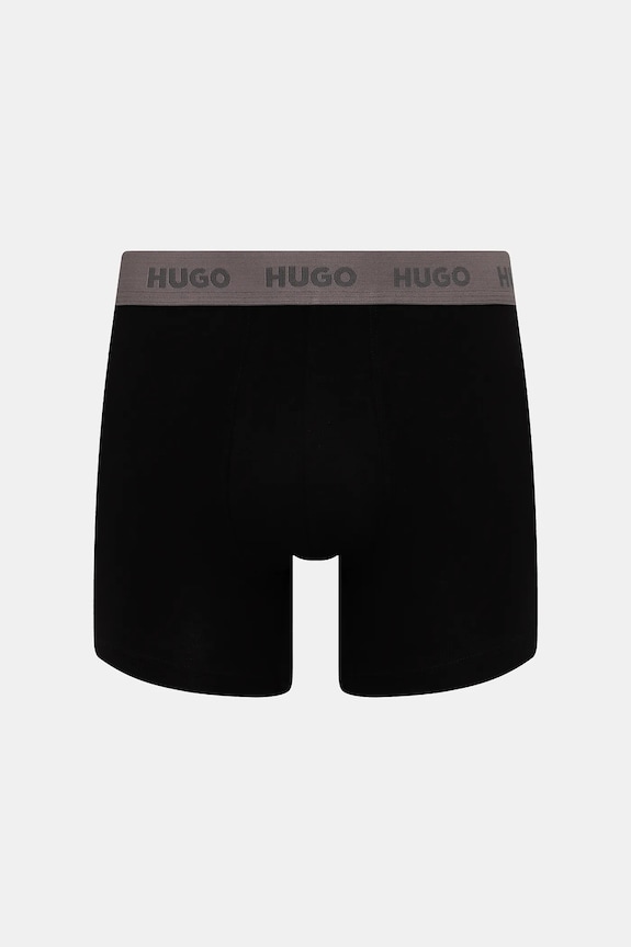 Îmbrăcăminte HUGO boxeri 3-pack BOXERBR TRIPLET GIFT 50549177 negru