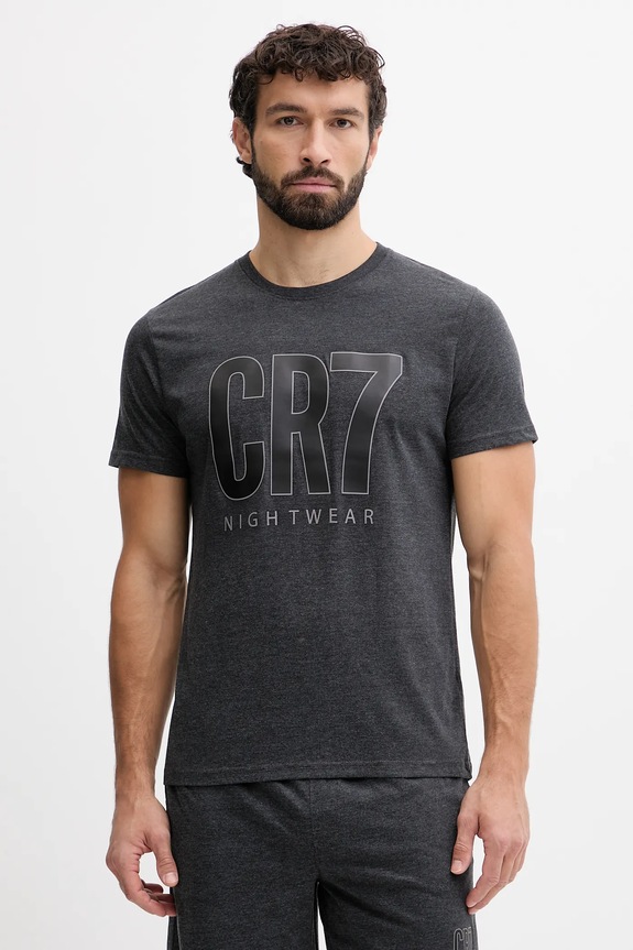 CR7 Cristiano Ronaldo piżama 8730.41.2612 szary SS26