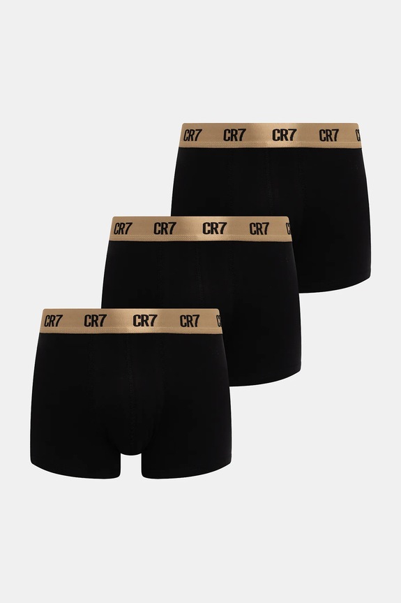 CR7 Cristiano Ronaldo boxeralsó 3 db sima fekete 8100.49.2768