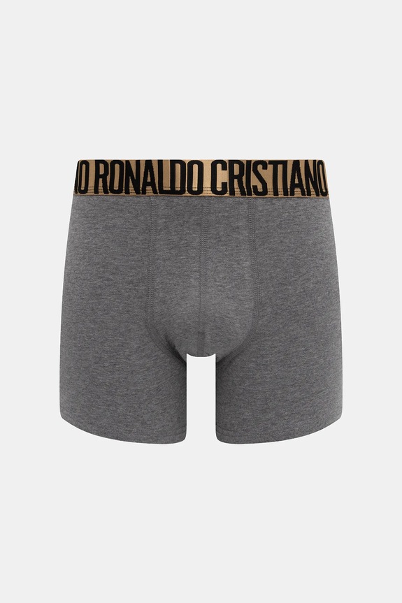 Bavlnené boxerky CR7 Cristiano Ronaldo 4-pak sivá 8104.49.2504