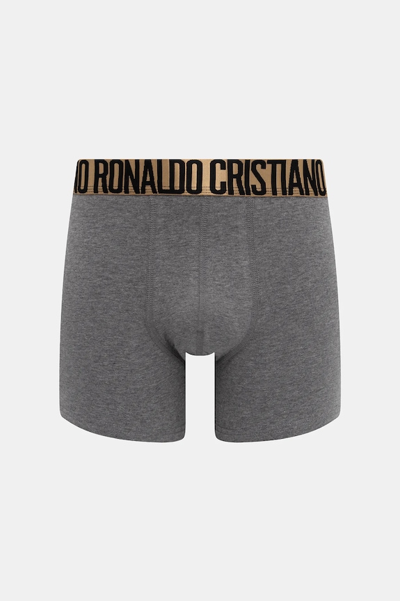 Bavlnené boxerky CR7 Cristiano Ronaldo 4-pak sivá 8104.49.2504