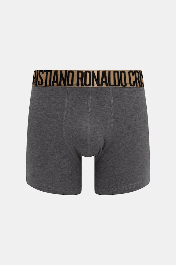 Bavlnené boxerky CR7 Cristiano Ronaldo 4-pak 8104.49.2504 sivá
