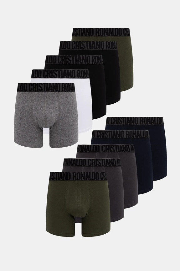 CR7 Cristiano Ronaldo boxeralsó 10 db sima zöld 8120.49.2584
