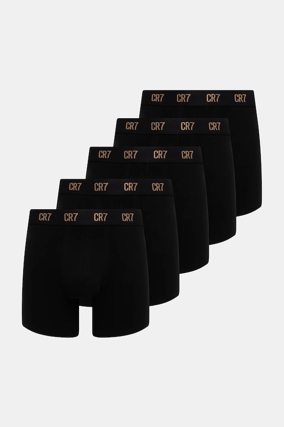 CR7 Cristiano Ronaldo boxer pacco da 5 maglia nero 8125.49.2352