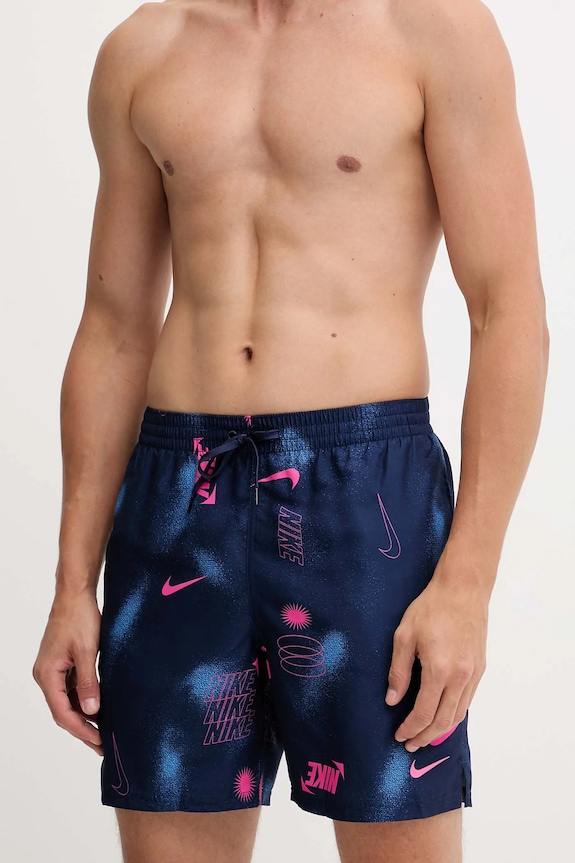Plavkové šortky Nike NESSF563 tmavomodrá AW25