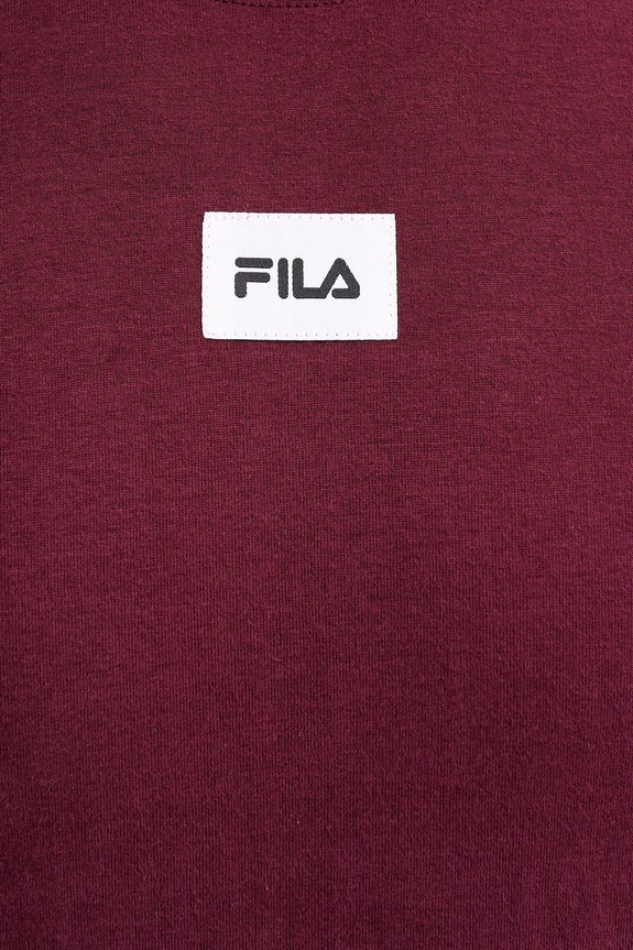 Fila piżama bawełniana FPW1232 bordowy