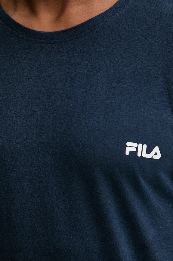 Bavlnené pyžamo Fila FPW1233 tmavomodrá