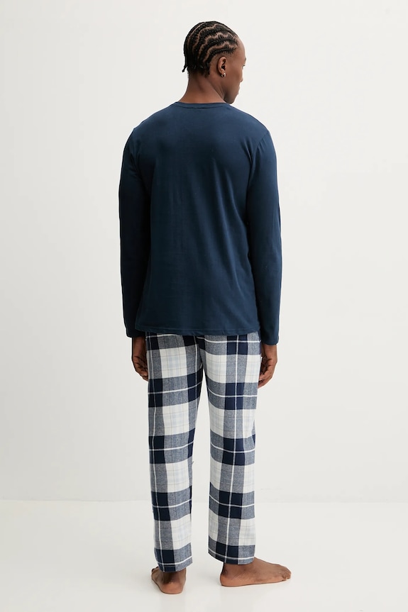 Îmbrăcăminte Fila pijamale de bumbac FPW1237 bleumarin