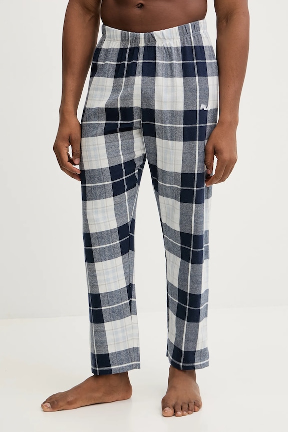 Fila pijamale de bumbac bleumarin FPW1237