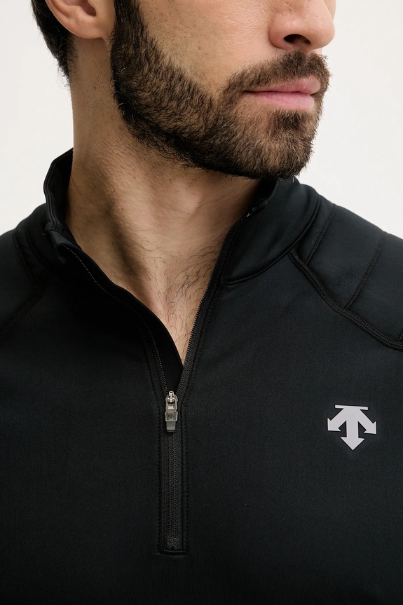 Ισοθερμικό μακρυμάνικο Descente MENS T-NECK DW5FLT02MU μαύρο