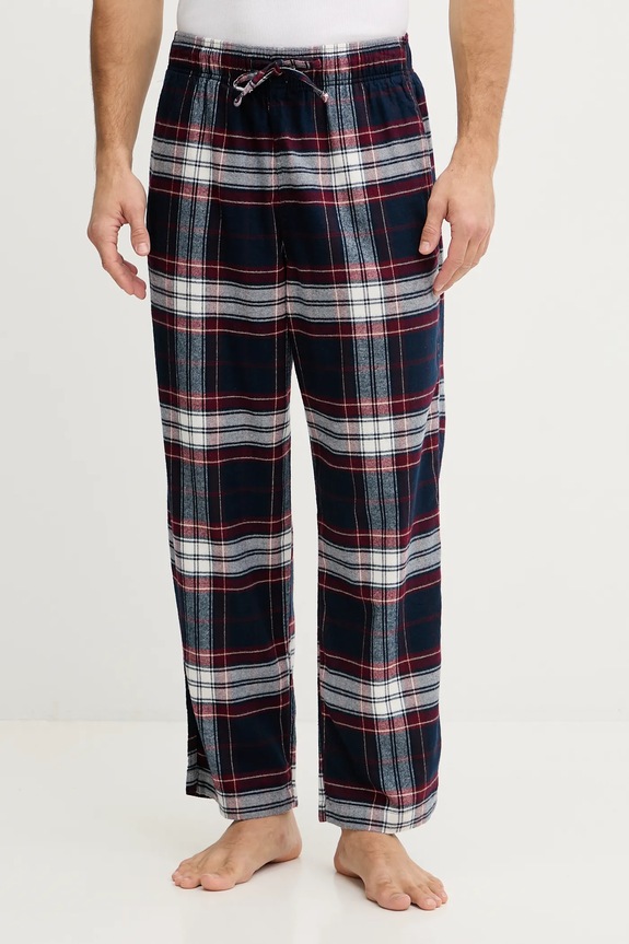 Hollister Co. spodnie piżamowe tkanina granatowy KI313.5008.206