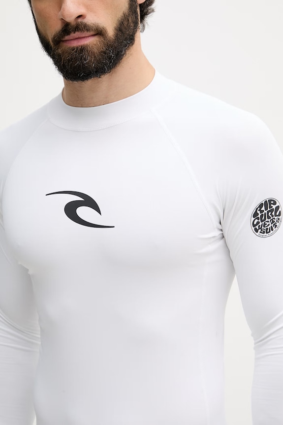 Rip Curl longsleeve kąpielowy męski biały 16FMRV