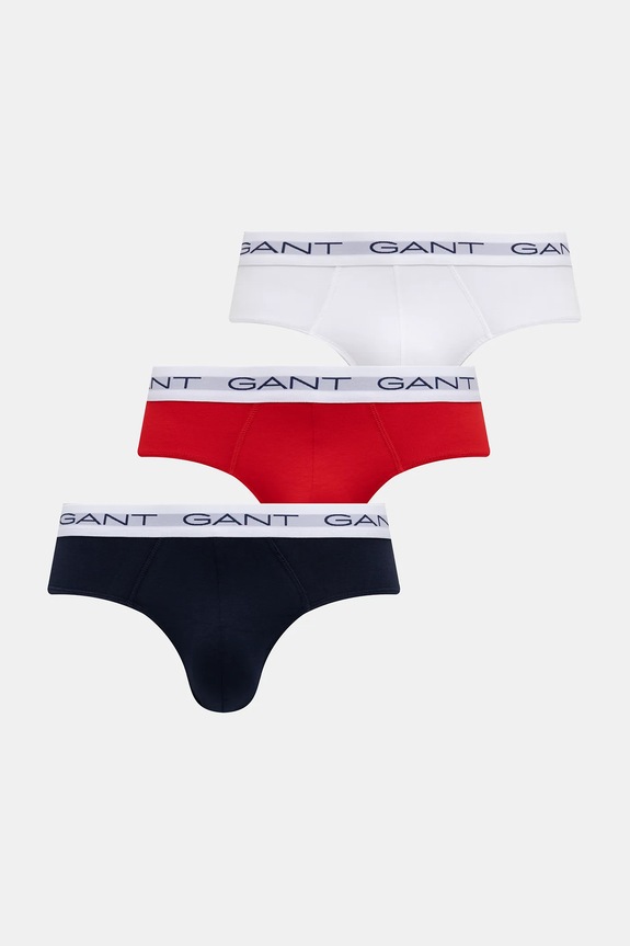 Gant mutande pacco da 3 sovrastampa rosso 900023001
