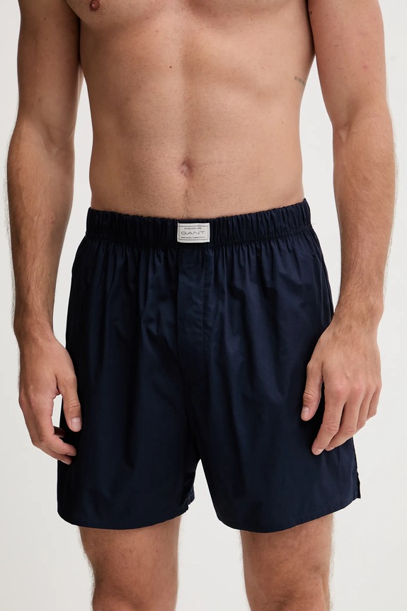 Oblečenie Bavlnené boxerky Gant 2-pak 902532009 tmavomodrá