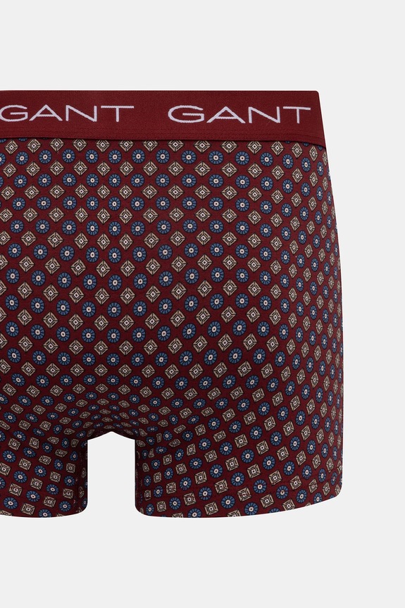 Gant bokserki 3-pack 902533053 czerwony