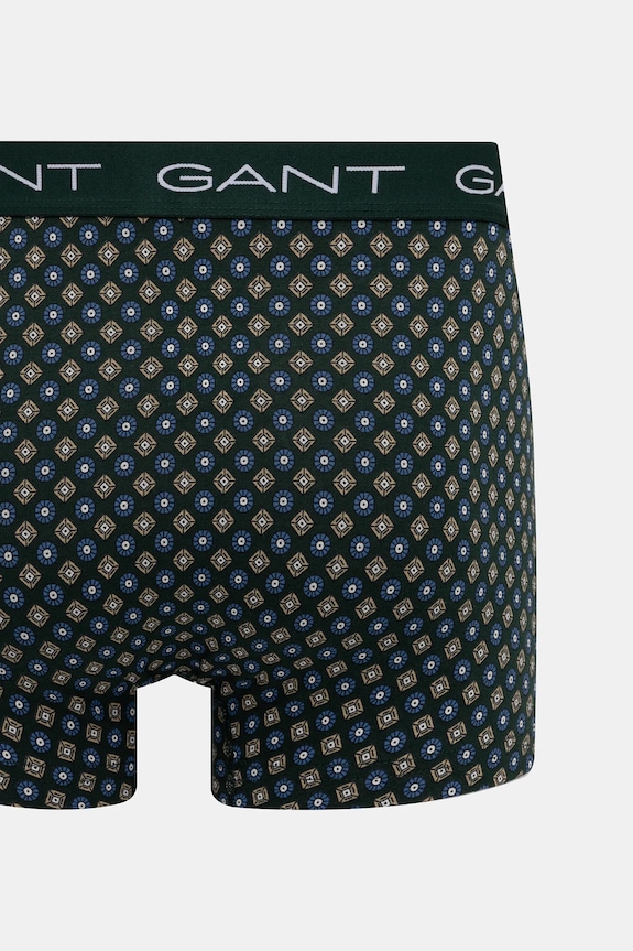Gant bokserki 3-pack 902533053 zielony
