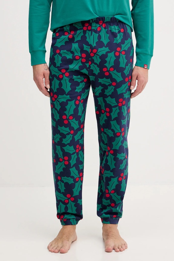 Oblečenie Pyžamo United Colors of Benetton 3DKE4P034 tyrkysová