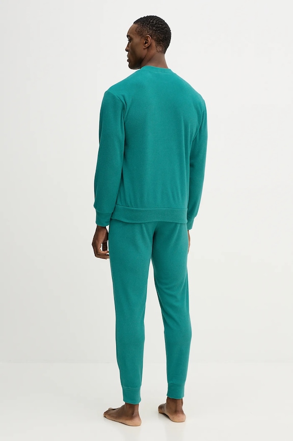 Pidžama United Colors of Benetton tirkizna 3I474P032