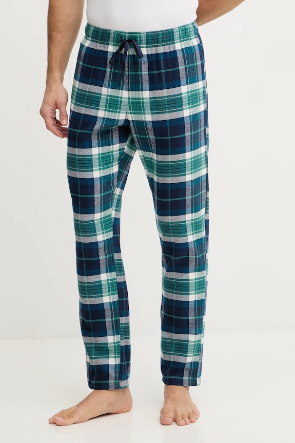 United Colors of Benetton pantaloni pijama bumbac fund bleumarin 40EP4F00E