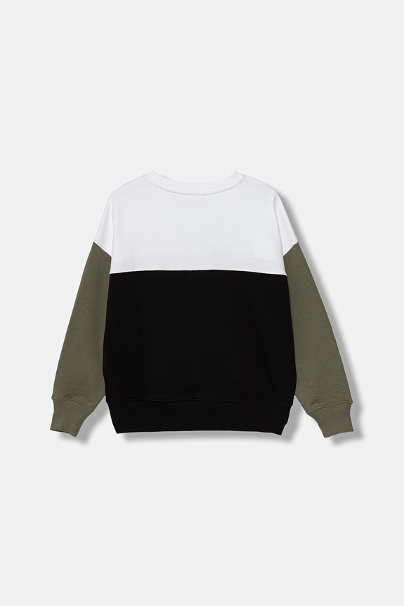 Detská bavlnená mikina Calvin Klein Jeans IB0IB02523.9BYA čierna AW25