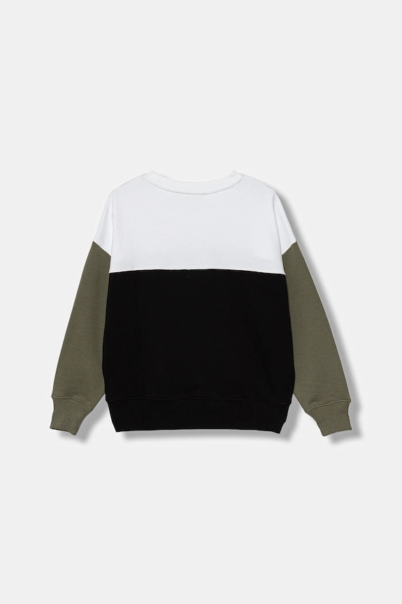 Detská bavlnená mikina Calvin Klein Jeans IB0IB02523.9BYA čierna AW25
