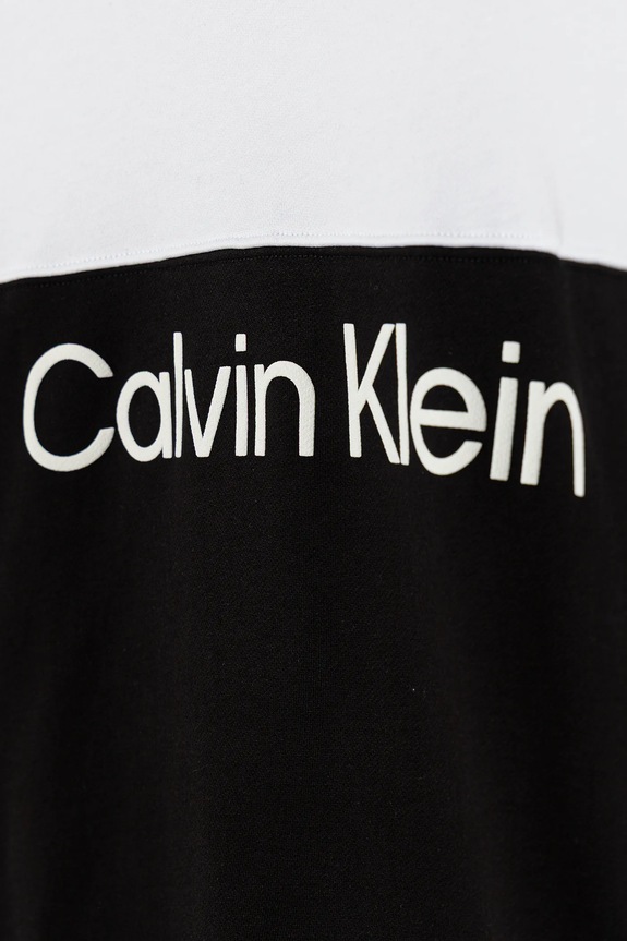 Chlapec Detská bavlnená mikina Calvin Klein Jeans IB0IB02523.9BYA čierna