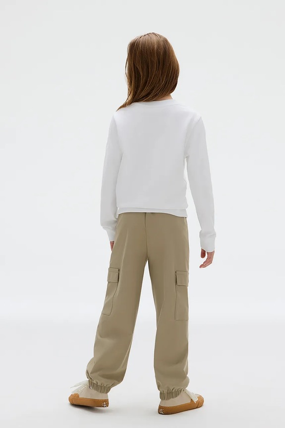 Παιδική βαμβακερή μπλούζα Calvin Klein Jeans IB0IB02545.104.116.9BYA